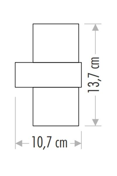 BORA 12W 3200K IP64 DUVAR APLİK CATA