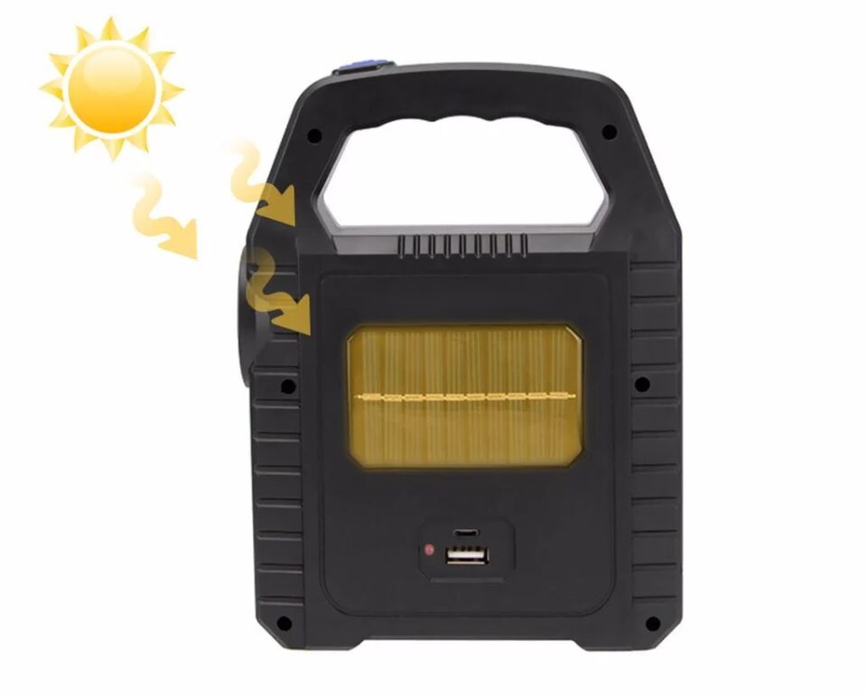 CT-9955 HAZAR GÜNEŞ ENERJİLİ EL FENERİ CATA