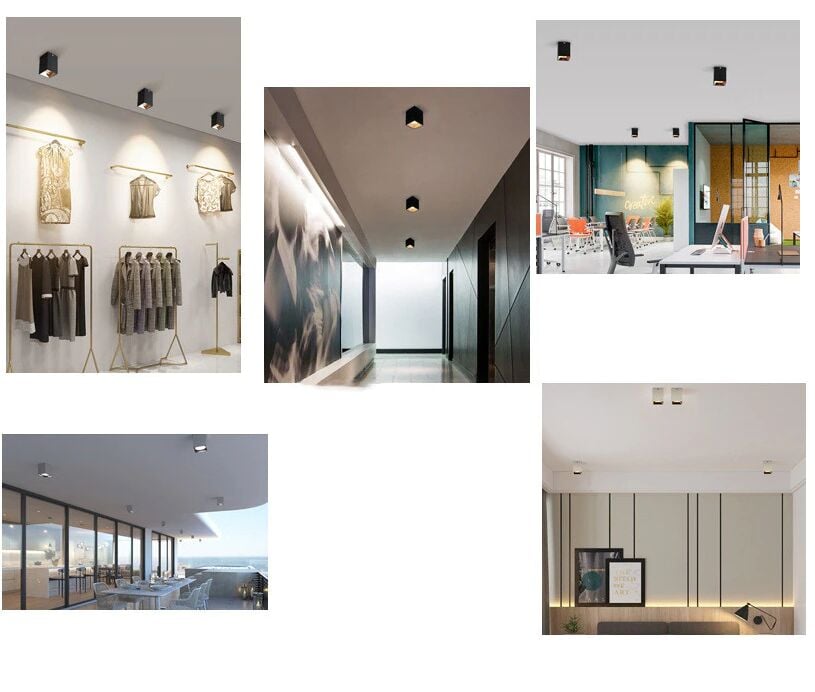 CT-5420 BERGAMA SİYAH/PLATİN TAVAN ARMATÜRÜ CATA