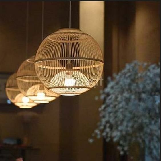 OLB170 ARTEMİS BAMBU SARKIT 35X30 CM OIA LIGHT