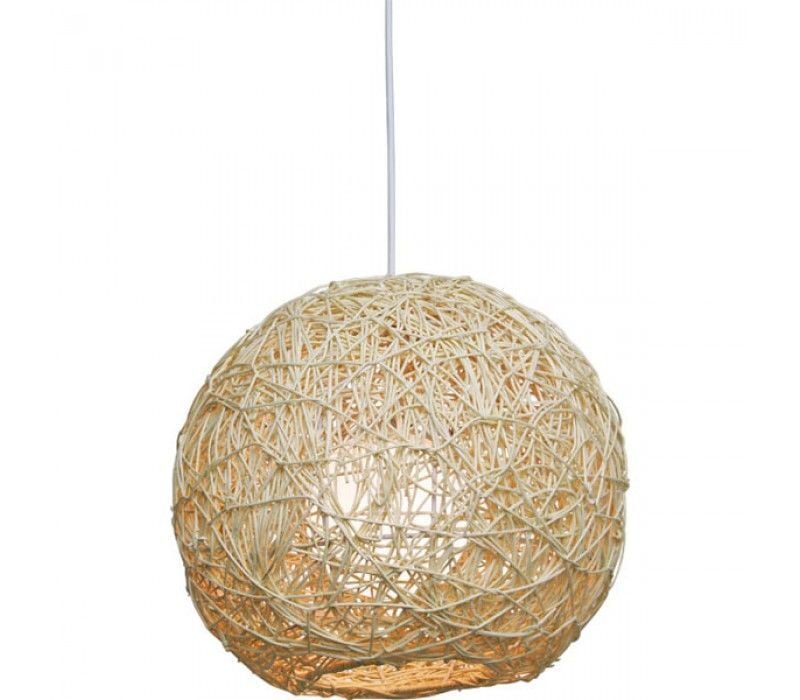 OLR328 JASPER RATTAN SARKIT 25X25 CM OIA LIGHT