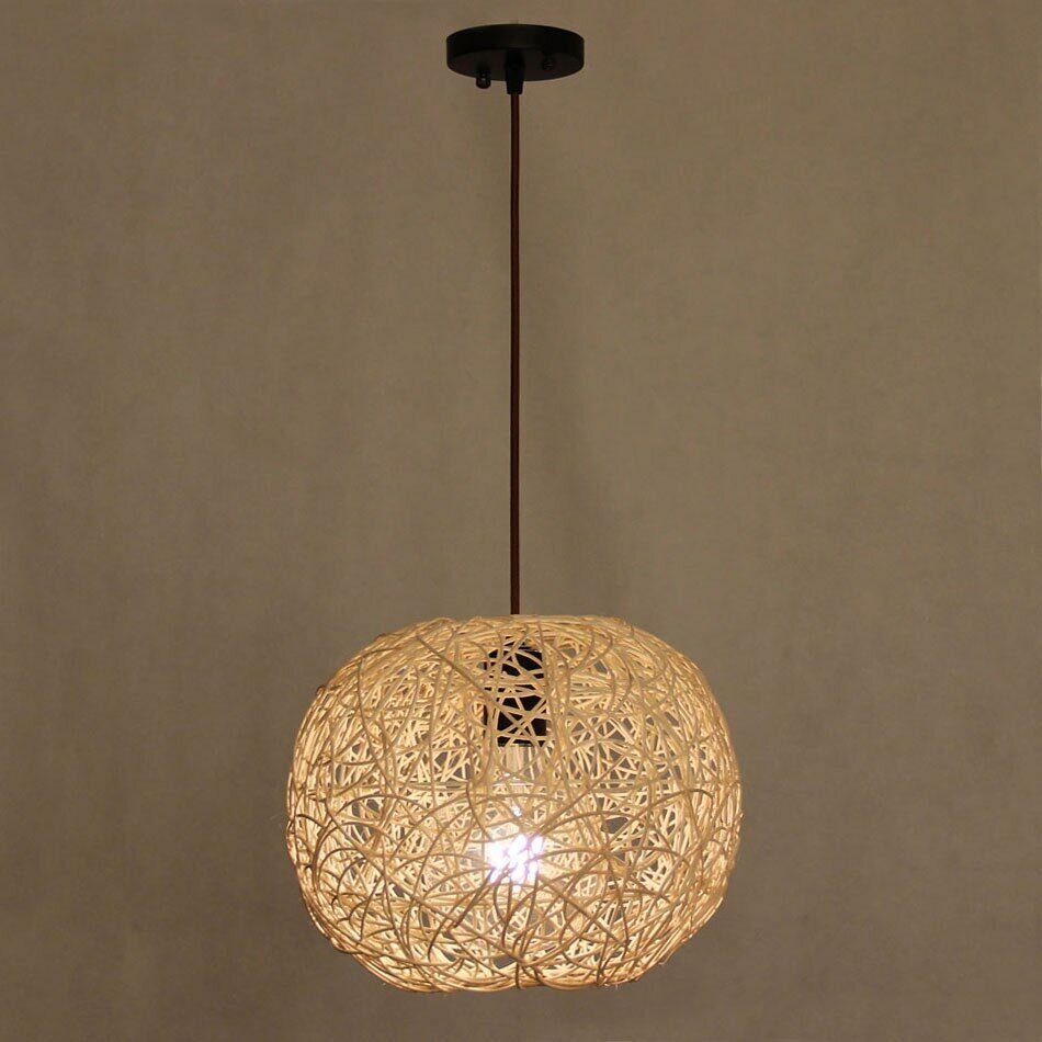 OLR328 JASPER RATTAN SARKIT 25X25 CM OIA LIGHT