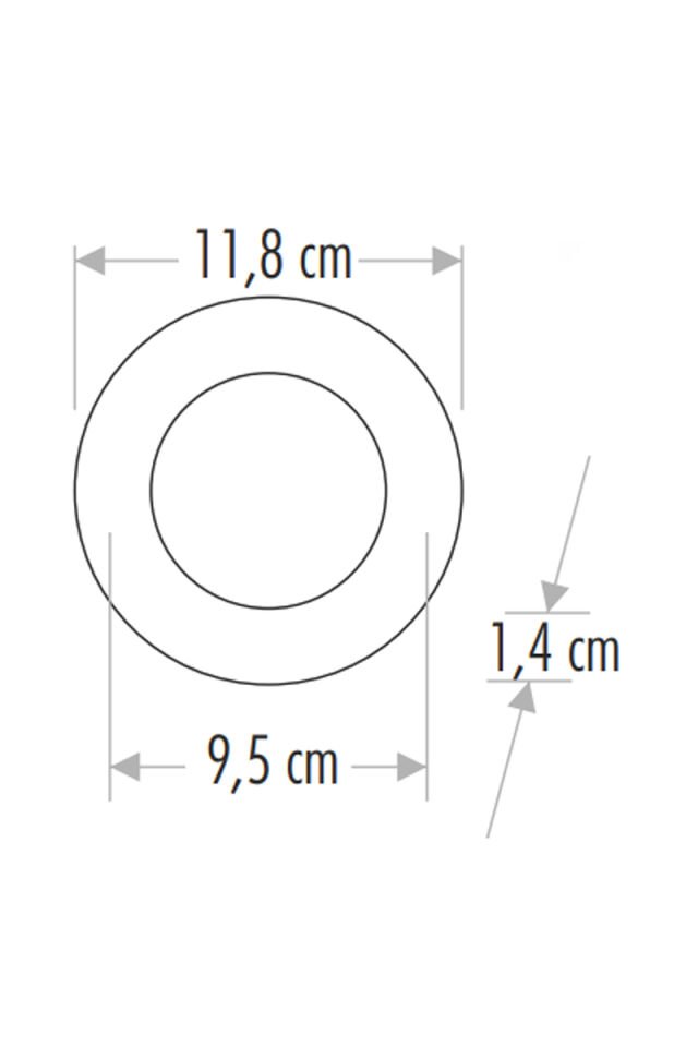 PANEL LED 6W 4000K CATA DC:Q100