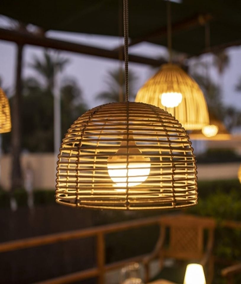 OLR330 PİCTOR RATTAN SARKIT 35X21 CM OIA LIGHT