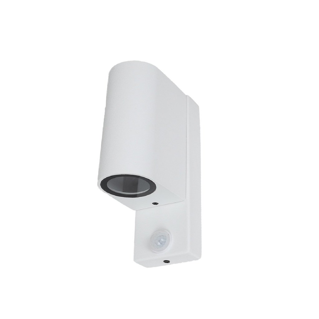 SENSÖRLÜ BEYAZ ÇİFT YÖNLÜ DUVAR APLİK IP54 GU10