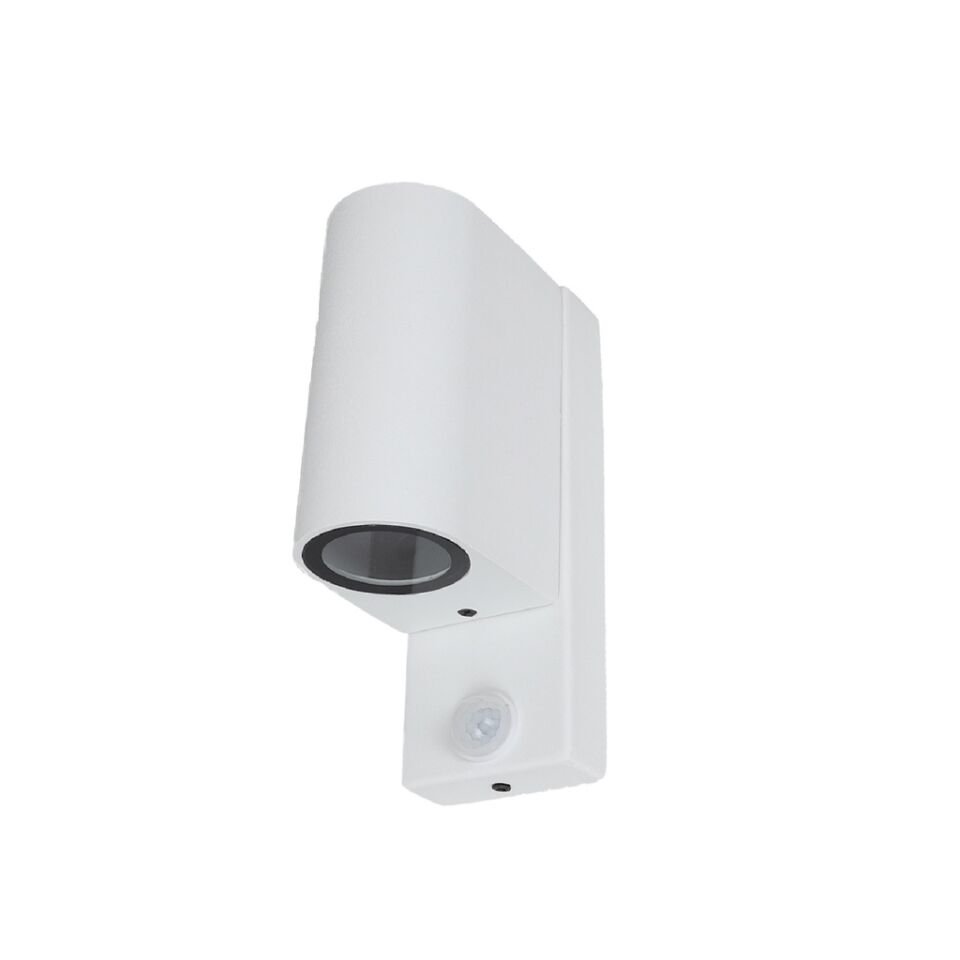 SENSÖRLÜ BEYAZ ÇİFT YÖNLÜ DUVAR APLİK IP54 GU10