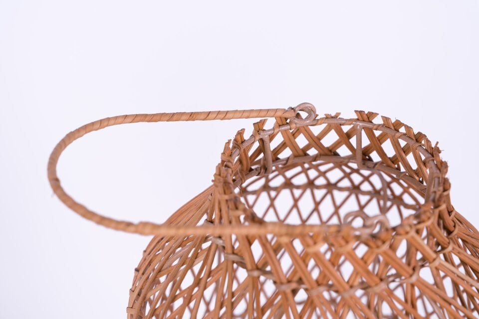 OLR317S LİLAC RATTAN FENER 21X40 CM OIA LIGHT