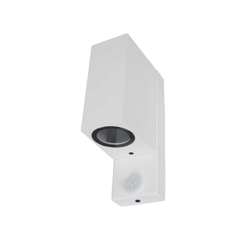 SENSÖRLÜ BEYAZ ÇİFT YÖNLÜ DUVAR APLİK IP54 GU10