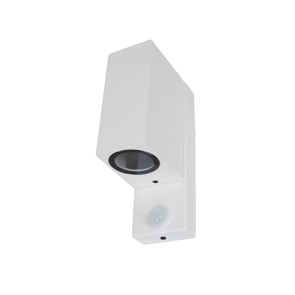 SENSÖRLÜ BEYAZ ÇİFT YÖNLÜ DUVAR APLİK IP54 GU10