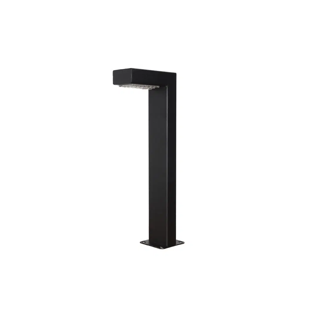RDS4000 SİYAH BOLLARD IP65 12W 3000K H:50 CM