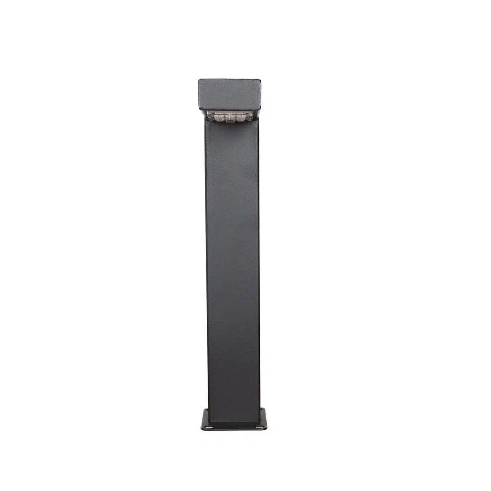 RDS4000 SİYAH BOLLARD IP65 12W 3000K H:50 CM