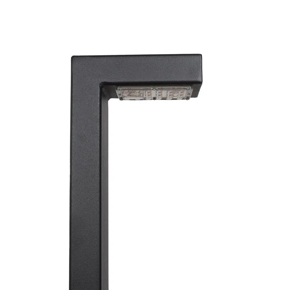 RDS4000 SİYAH BOLLARD IP65 12W 3000K H:50 CM