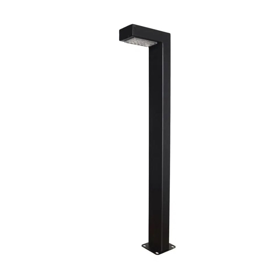 RDS4000 SİYAH BOLLARD IP65 12W 3000K H:80 CM