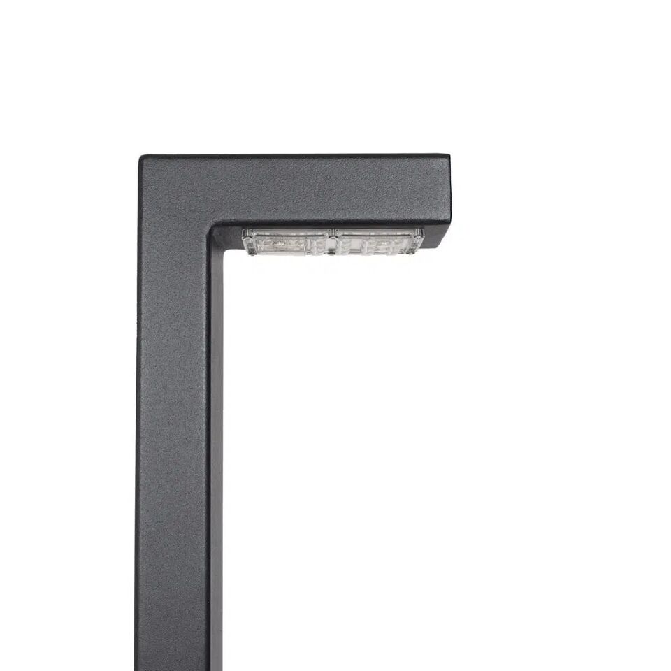 RDS4000 SİYAH BOLLARD IP54 12W 3000K H:80 CM
