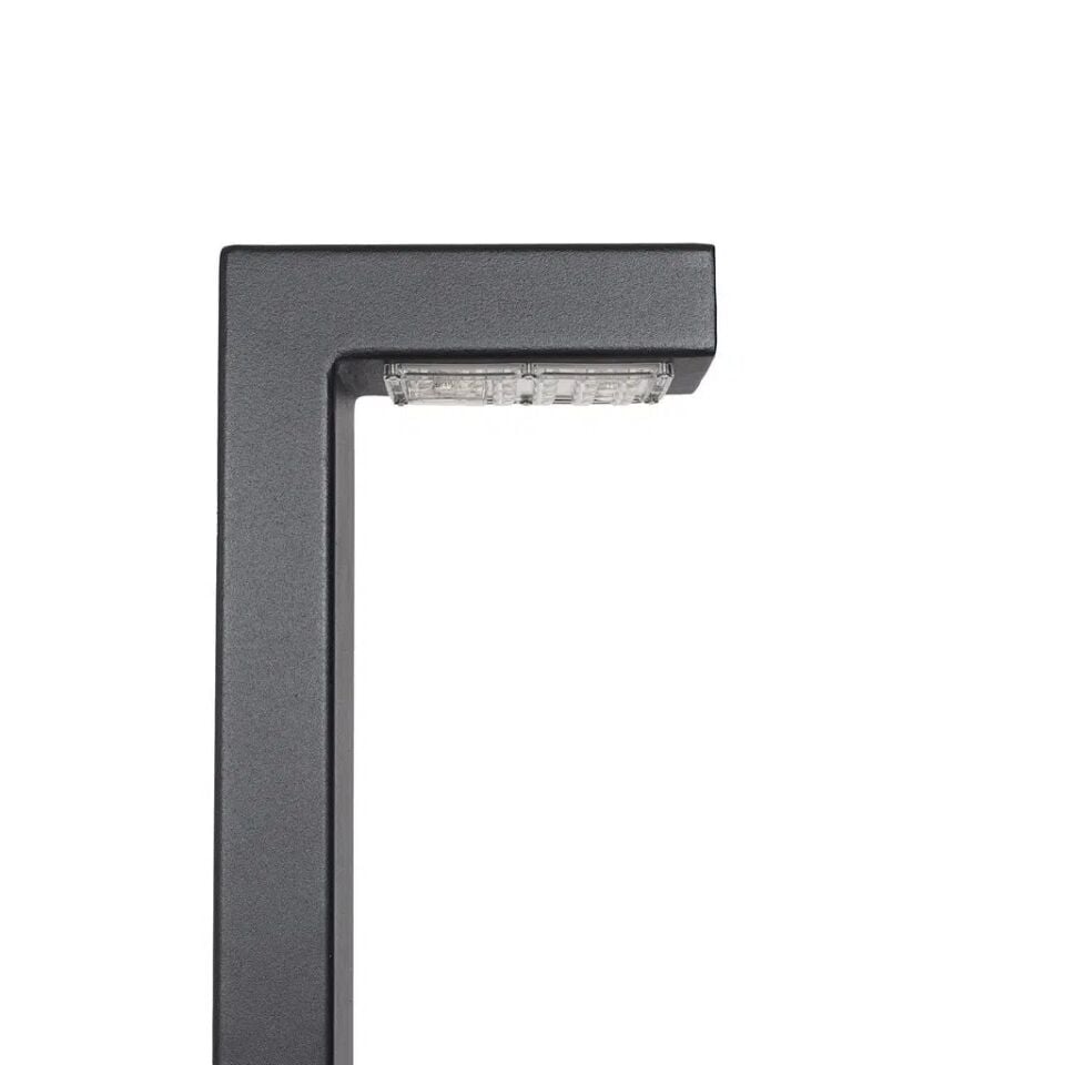 RDS4000 SİYAH BOLLARD IP65 12W 3000K H:80 CM