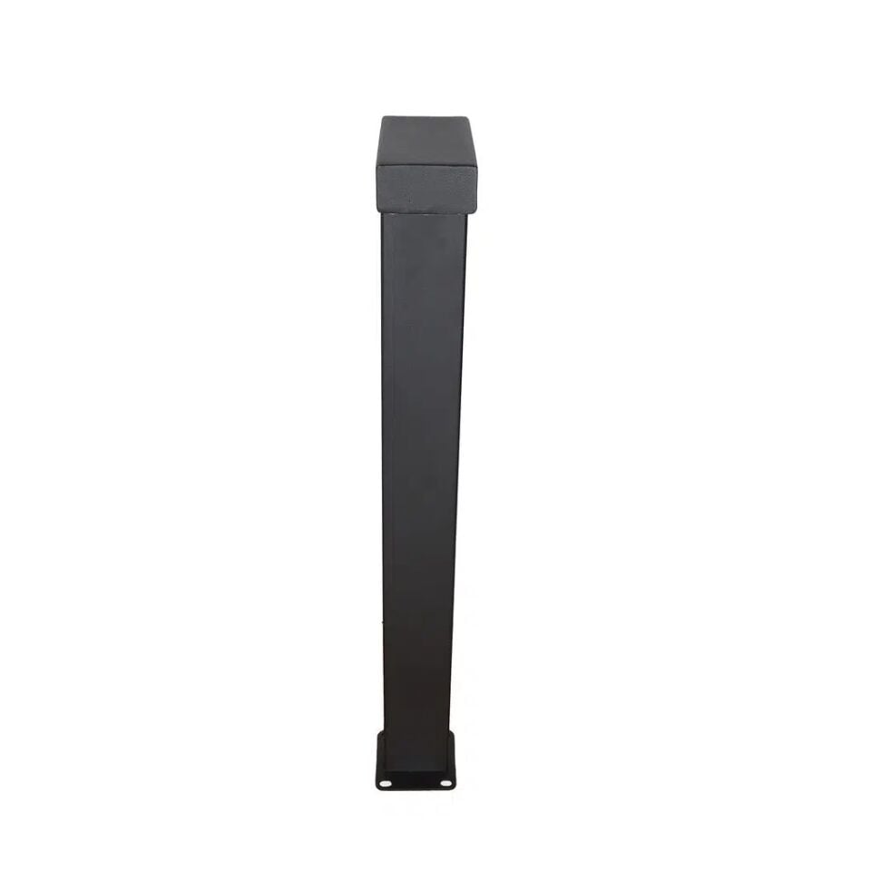 RDS4000 SİYAH BOLLARD IP65 12W 3000K H:80 CM