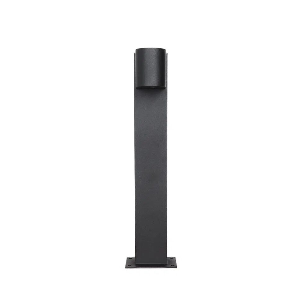 RDS4008 SİYAH OVAL BOLLARD IP54 1XGU10 H:50 CM