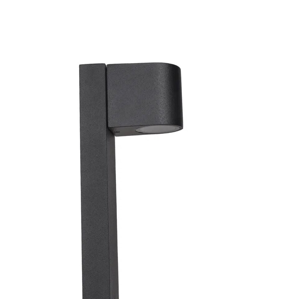 RDS4008 SİYAH OVAL BOLLARD IP54 1XGU10 H:50 CM
