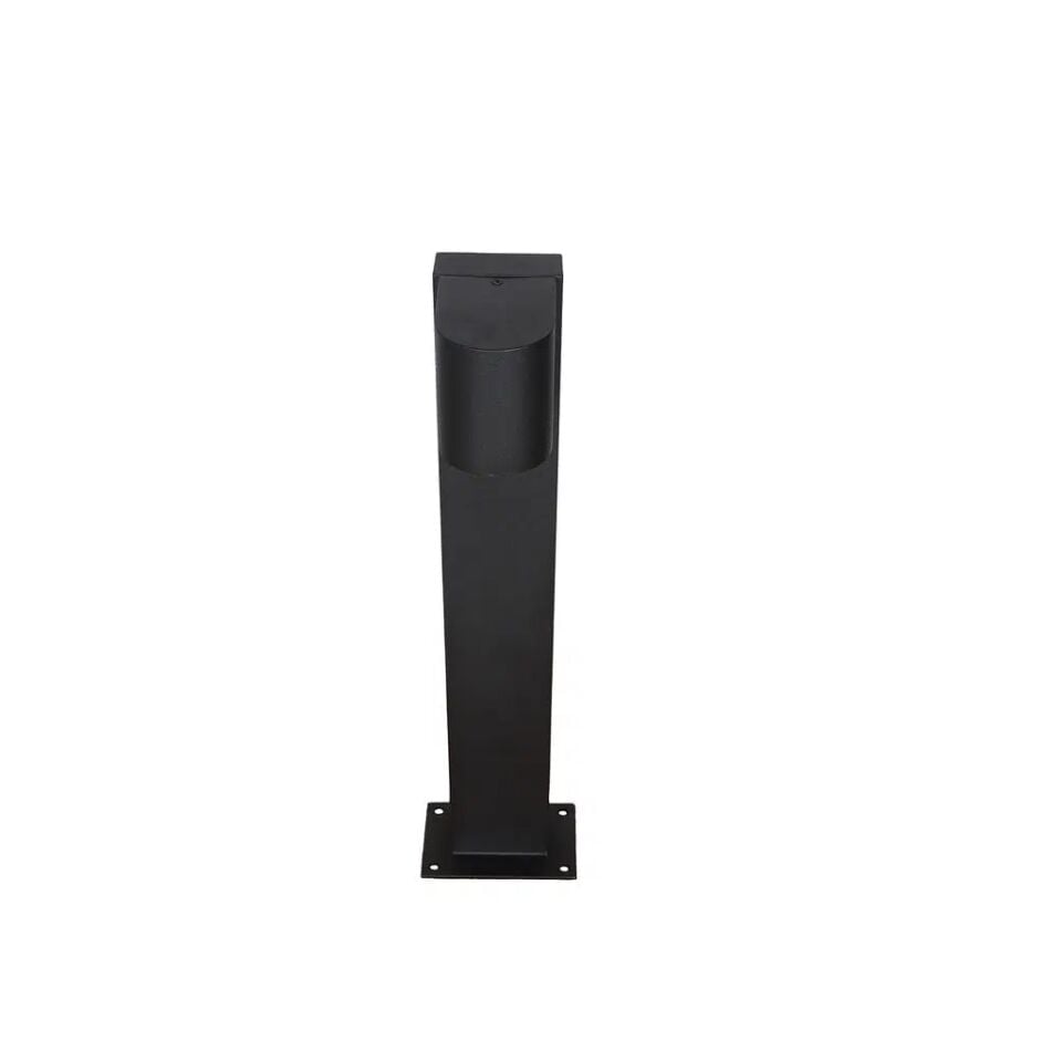 RDS4008 SİYAH OVAL BOLLARD IP54 1XGU10 H:50 CM