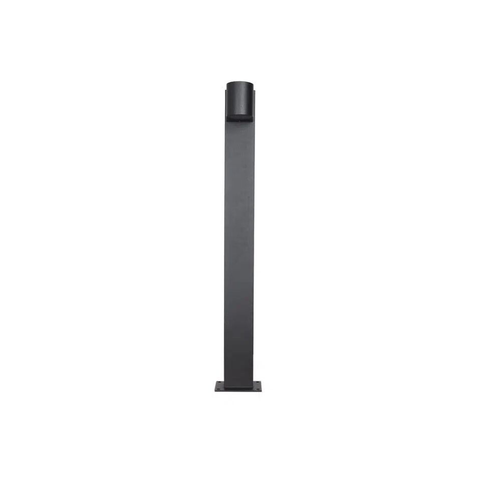 RDS4008 SİYAH OVAL BOLLARD IP54 1XGU10 H:80 CM