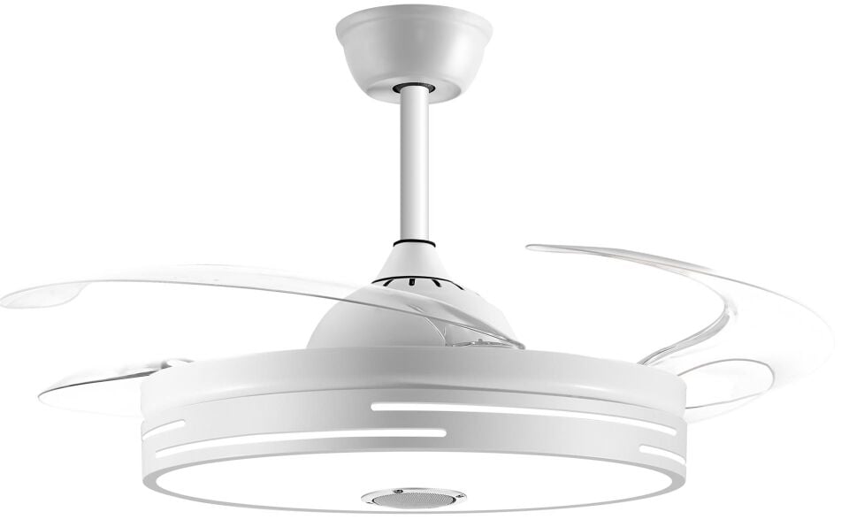 36W AYDINLATMALI BLUETOOTHLU  TAVAN VANTİLATÖR MUT