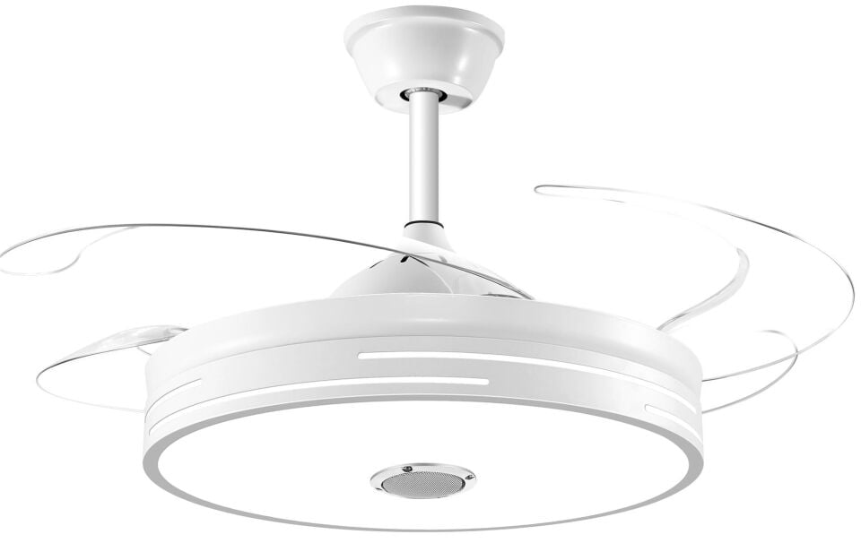 36W AYDINLATMALI BLUETOOTHLU  TAVAN VANTİLATÖR MUT