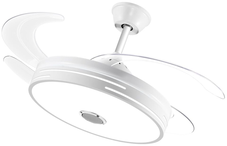 36W AYDINLATMALI BLUETOOTHLU  TAVAN VANTİLATÖR MUT