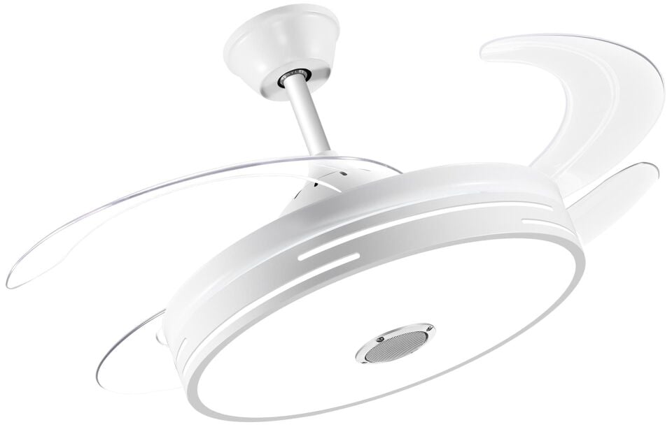 36W AYDINLATMALI BLUETOOTHLU  TAVAN VANTİLATÖR MUT