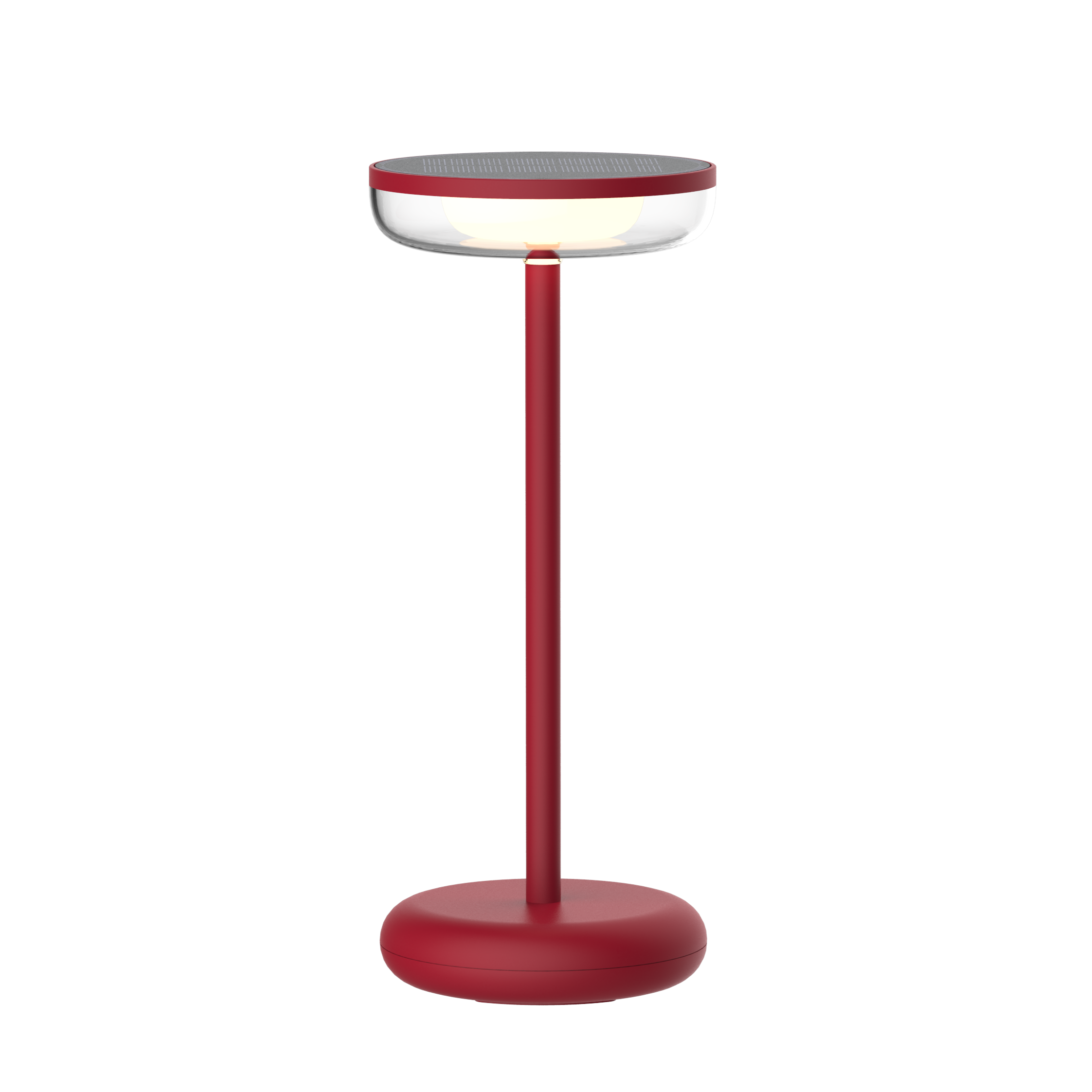 VALLEY KIRMIZI SOLAR MASA LAMBASI OIA LIGHT-RED