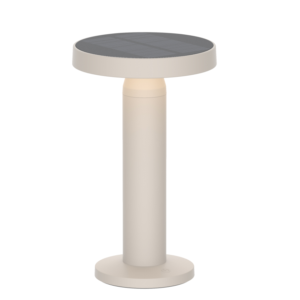 VİGDİS KUM BEJİ SOLAR MASA LAMBASI OIA LIGHT-SAND