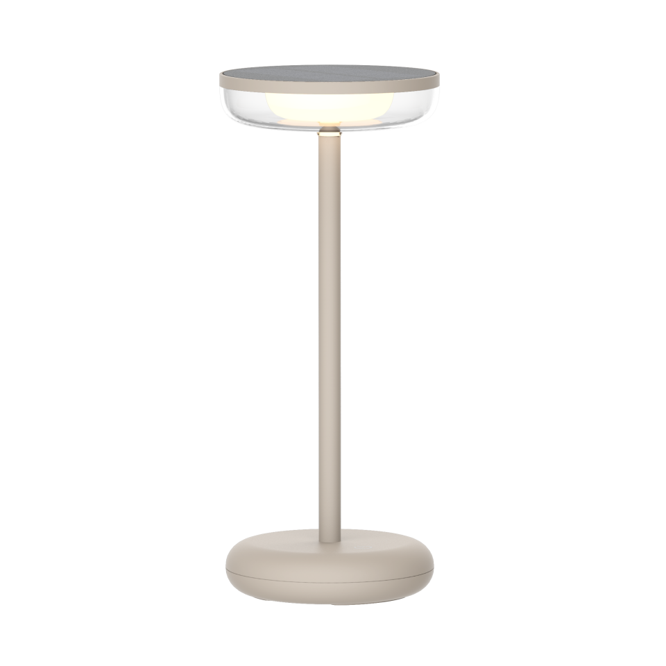 VALLEY KUM BEJİ SOLAR MASA LAMBASI OIA LIGHT-SAND