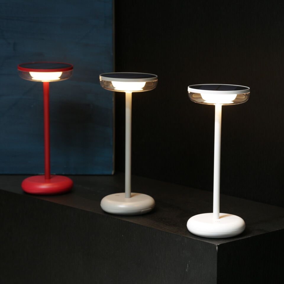 VALLEY KUM BEJİ SOLAR MASA LAMBASI OIA LIGHT-SAND