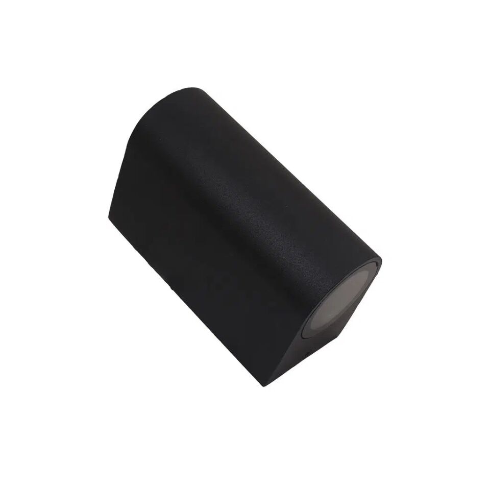 RDS2002 SİYAH ÇİFT YÖNLÜ OVAL APLİK IP54 2XGU10