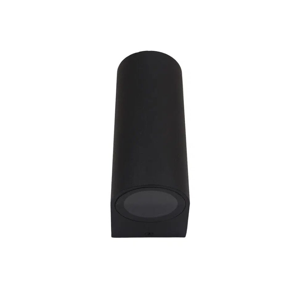 RDS2002 SİYAH ÇİFT YÖNLÜ OVAL APLİK IP54 2XGU10