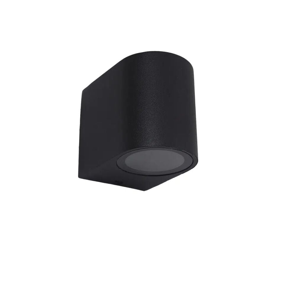 RDS2001 SİYAH TEK YÖNLÜ OVAL APLİK IP54 GU10