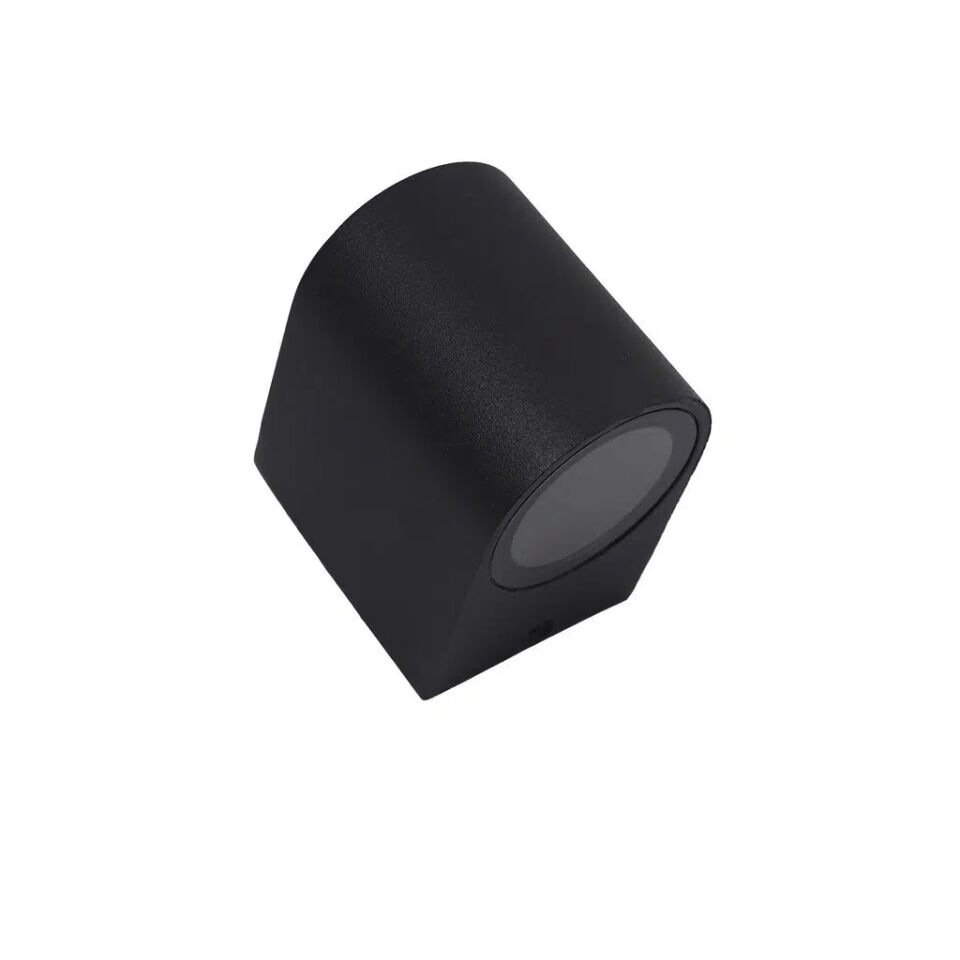 RDS2001 SİYAH TEK YÖNLÜ OVAL APLİK IP54 GU10
