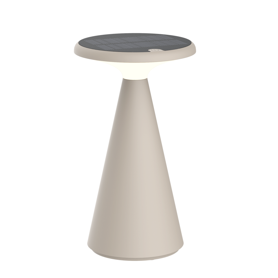 THALİA KUM BEJİ SOLAR MASA LAMBASI OIA LIGHT-SAND