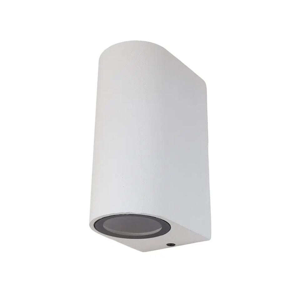 RDS2002 BEYAZ ÇİFT YÖNLÜ OVAL APLİK IP54 2XGU10
