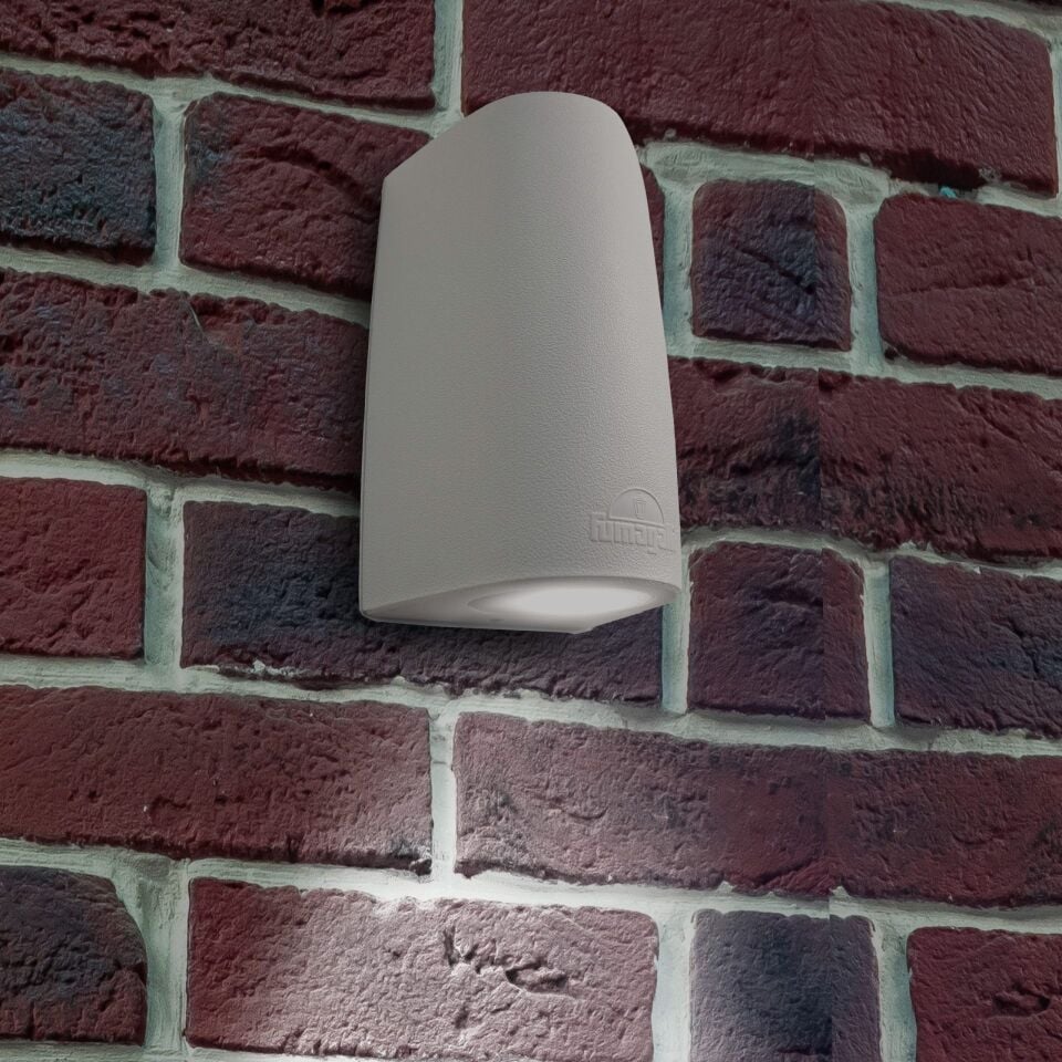 MARTA 90 1L WHITE FROSTED GU10 LED 6W CCT SET