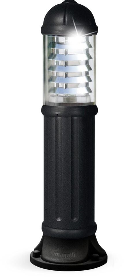 SAURO 800 BLACK CLEAR E27  RESIN LOUVRE