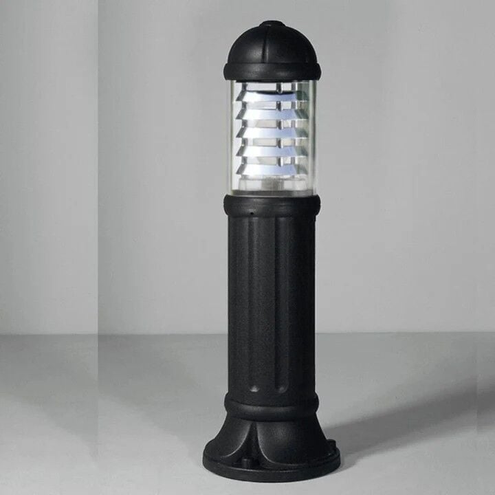 SAURO 800 BLACK CLEAR E27  RESIN LOUVRE