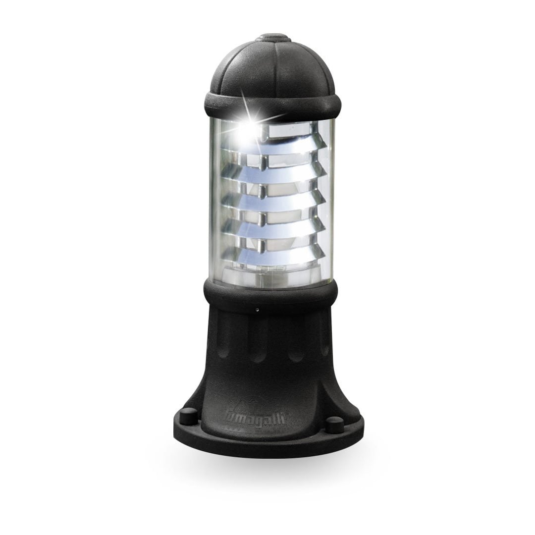 SAURO 500 BLACK CLEAR E27  RESIN LOUVRE
