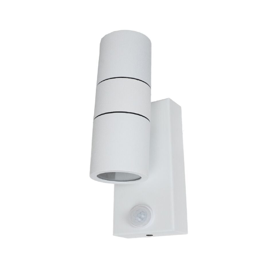 SENSÖRLÜ BEYAZ ÇİFT YÖNLÜ BORU APLİK IP54 2XGU10