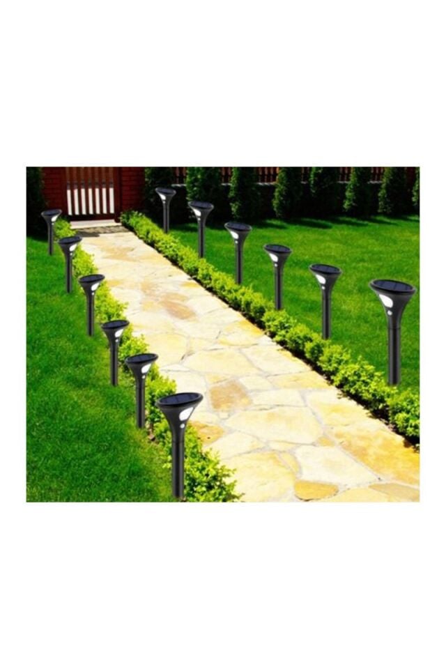 CT-7311 20W SOLAR KAZIKLI BAHÇE ARM BEYAZ CATA