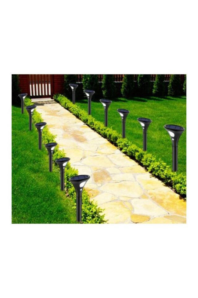 CT-7311 20W SOLAR KAZIKLI BAHÇE ARM BEYAZ CATA