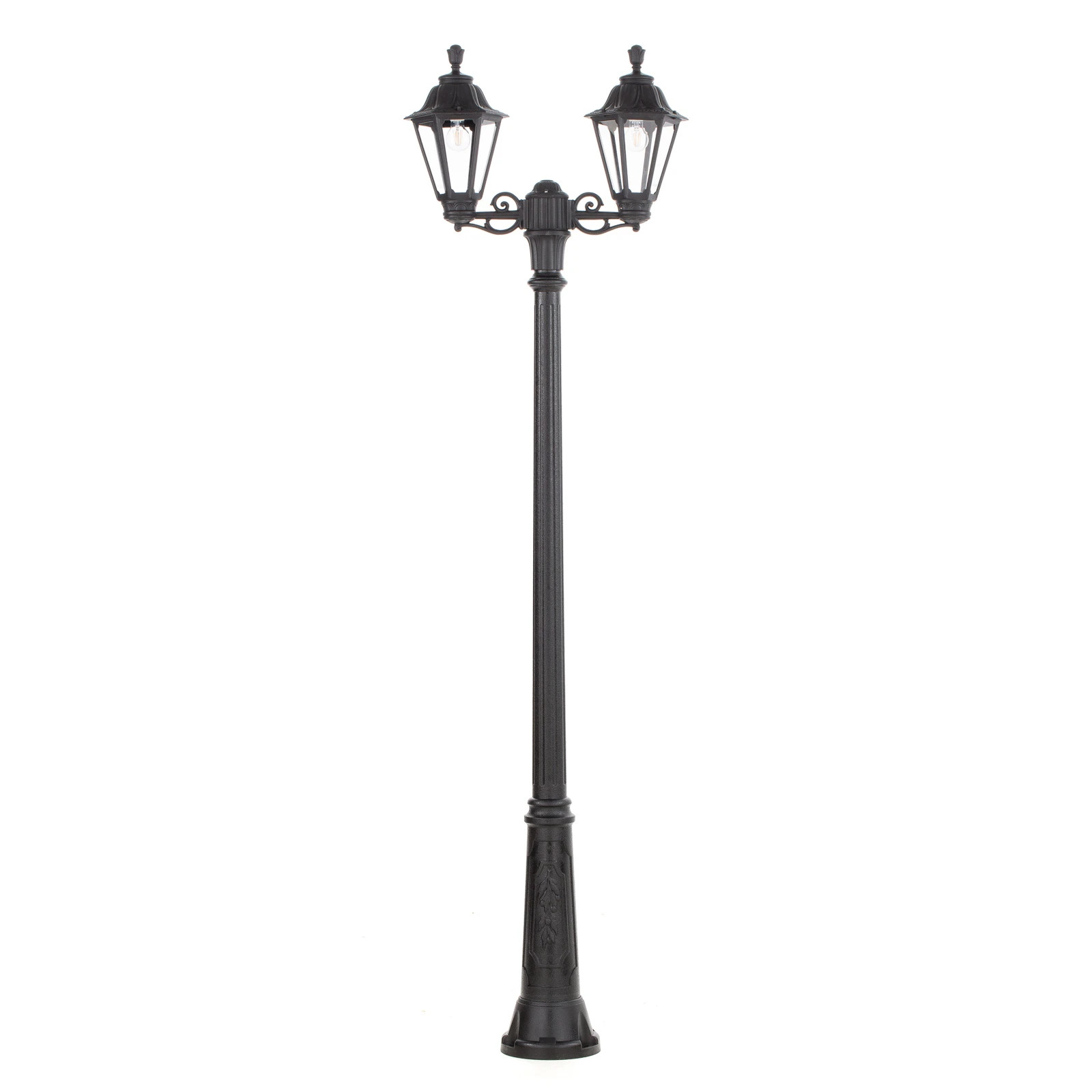 RICU BISSO/RUT 2L BLACK CLEAR E27 A60 LED 11W CCT