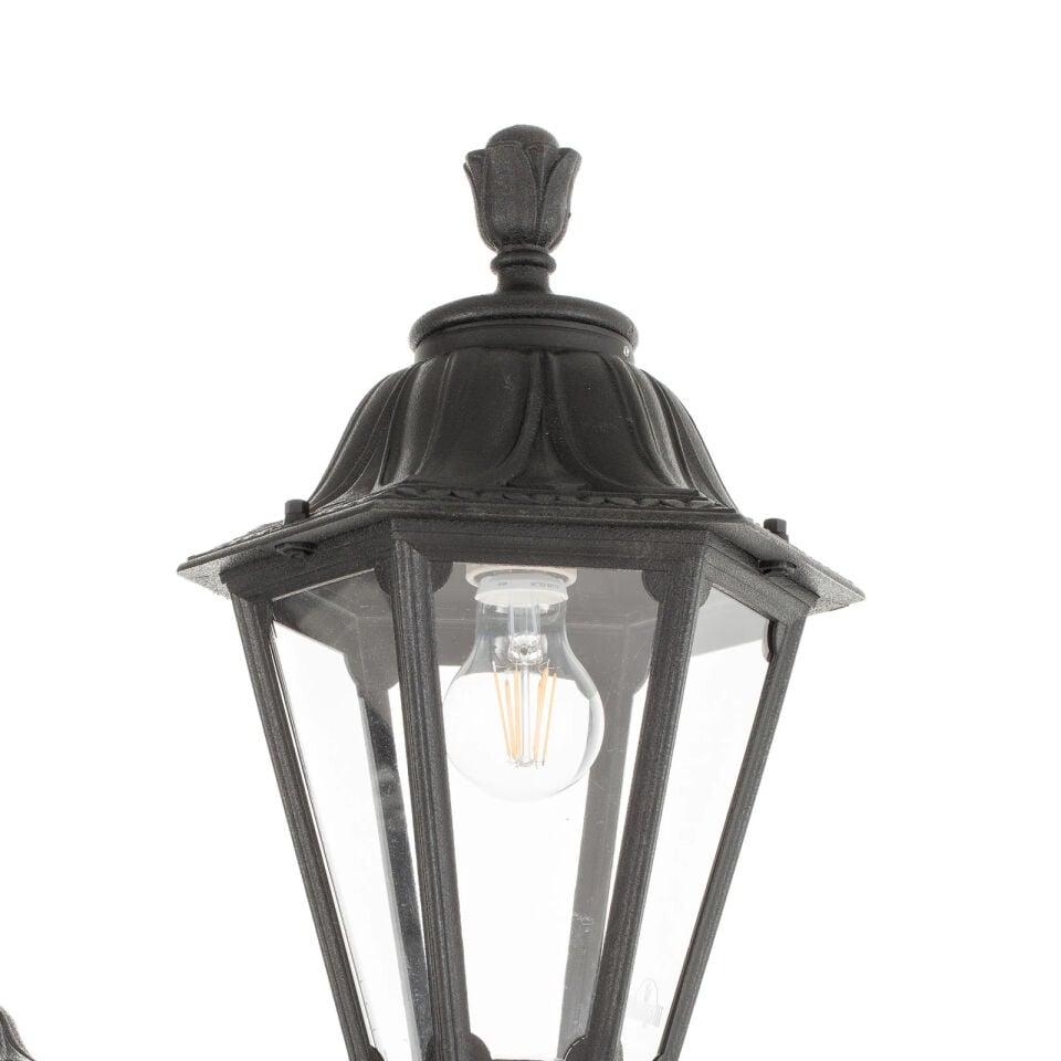 RICU BISSO/RUT 2L BLACK CLEAR E27 A60 LE D 11W CCT