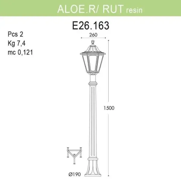 ALOE'.R/RUT BLACK CLEAR E27 A60 LED 11W CCT SET