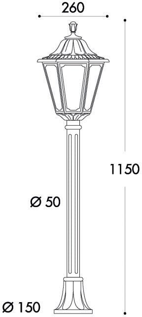 MIZAR/RUT BLACK CLEAR E27 A60 LED 11W CC T SET