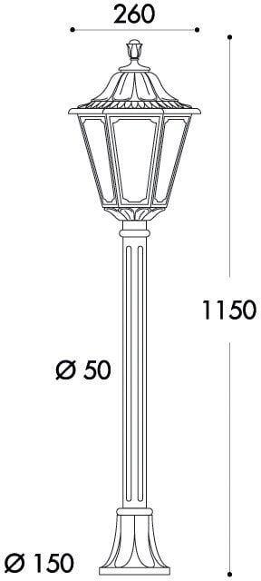 MIZAR/RUT BLACK CLEAR E27 A60 LED 11W CC T SET